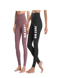 Women Legging Sports pants sheer Yoga pants Solid Colour High Waist Gym Wear Fitness Athletic Leggings Elastic Trousers Girls sexy 5139207