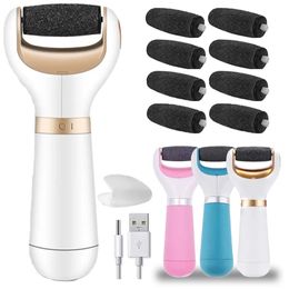 Foot Care Machine Hard Dry Dead Cuticle Skin Remover Pedicure Tools Removal Grinding File Electric Tool 231222