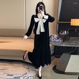 Casual Dresses For Women Sweet And Age Reducing Loose Versatile With Base Slim Fit Buttocks Wrapped Dress Elegant