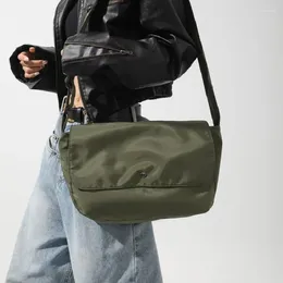 Evening Bags Crossbody Bag Women's Japanese Simple Shoulder Leisure Retro Style Postman College Student Nylon