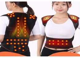 Tourmaline Selfheating Magnetic Therapy Waist Back Shoulder Posture Corrector Spine Lumbar Brace Back Support Belt Pain Relief 222974712