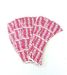 36pcsbag Red Tape Waterproof Adhesive C Shape Lace Front Wig Tape for Human Hair Extensions2514254