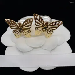 Stud Earrings Fashionable And Luxurious Butterfly Pearl For Women