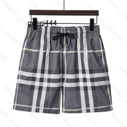 Quick burberies burbreries burberrries burberriness Sportswear Plaid Shorts Gym Mens Summer Swim Fashion Beach Mesh Pants Designers Drying Board Swim Short 9F48