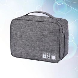 Storage Bags Travel Pouch For Small Electronics Makeup Organizer Bag Carrying Case Water Proof