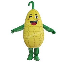 Halloween corn Mascot Costumes High Quality Cartoon Theme Character Carnival Outfit Christmas Fancy Dress for Men Women Performance