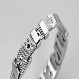 12Pcs Lot 10MM 8MM Stainless Steel Chain Bracelet With Rubber Stoppers Use To DIY With Slide Rhinestone Letters295x