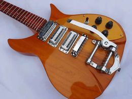 12 Strings Electric Guitar Ricken 325 Mahogany Body Rosewood Fretboard Sunburst Color Fast Shipping