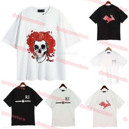 Mens T Shirt Designer Tshirt Limited Edition Couples Tees Street Wear Summer Fashion Brand Shirt Splashink Letter Print Short Sleeve Casual Loose Crewn