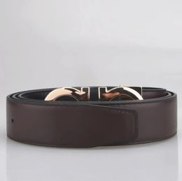 317 Belts Belt 2024 Designer Smooth Leather for Men Big Buckle Male Chastity Top Fas s