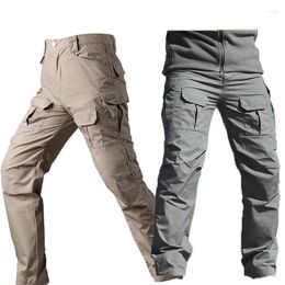 Men's Pants Multi Pockets Tactical Military Clothing Outdoor Work Cargo Men Casual Cotton Hip Hop Joggers Urban Overalls