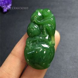 Wholesale Natural Jasper Nephrite Jade Loose Gemstone Pendant Making Jewellery