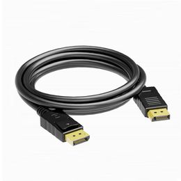 Dp cable 4k computer monitor displayport interface adapter cable dp cable version 1.4 high-definition cable