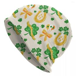 Berets Ireland St. Patrick's Day Sport Hats Happy Bonnet Hat Skullies Beanies Caps