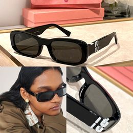 Designer high-quality NIU GLIMPSE square small frame sunglasses stylish men s and women s 1:1 acetate frame metal logo on temples SMU08ZS travel and vacation