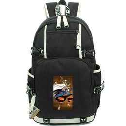 Enel backpack One Piece daypack Thunder Power school bag Cartoon packsack Print rucksack Casual schoolbag Computer day pack