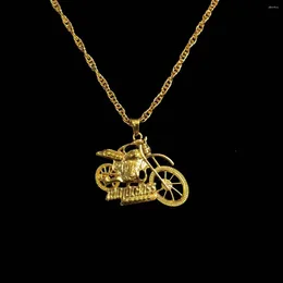Pendant Necklaces Trendy Motorcycle Rock Hip Hop Long Necklace Holiday Gift
