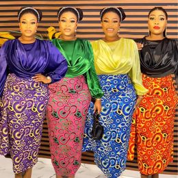 Ethnic Clothing Plus Size African Elegant Party Dresses For Women 2023 Fashion Chiffon Maxi Long Dress Kaftan Muslim Gown Ladies