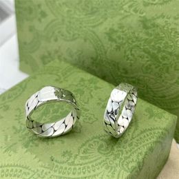 Fashion Love Ring Creative Pattern Retro designer Rings 925 Silver Plated Ring For Woman or Man309M