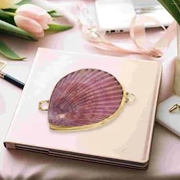 Jewellery Pouches Shell Storage Box Shells Shaped Container Accessories Case Metal Holder Earring Cases For Sundries