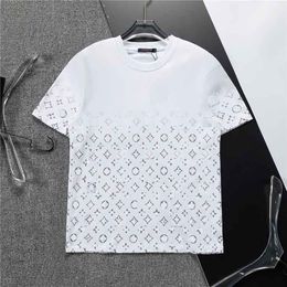 Summer paris Designer men's T-shirt black and white beige brand pure cotton breathable slim casual shirt street same style men's and women's top quality 3xl