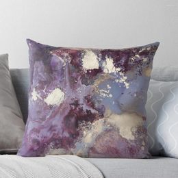 Pillow Abstract Fluid Art Eggplant Throw Christmas Ornaments 2024 S Home Decor