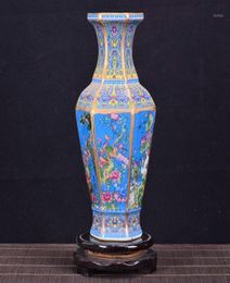 Antique Royal Chinese Porcelain Vase Decorative Flower Vase For Wedding Decoration Pot Jingdezhen Porcelain Christmas Gift19069072