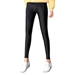 Women's Pants Women High Waist Winter Thick Plush Elastic Skinny Compression Thermal Pencil