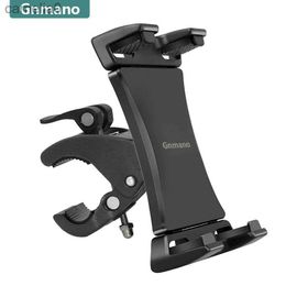 Tablet PC Stands Gnmano Universal 4-13 inch Tablet Stand Mount Bracket Gym Treadmill Bike Handlebar Clip Sports Adjustable Holder for iPad ProL231225