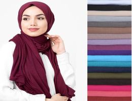 Premium Stretchy Jersey Maxi Hijab Scarf Long Shawl Muslim Head Wrap Plain Colors 80cm x 180cm18148735