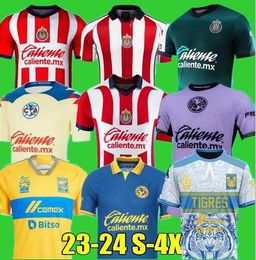 2023 2024 Chivas de Guadalajara Jerseys 23 24 Home Away Terceiro Especial D.Valdes Giovani Gignac Tigres Uanl Club America Adult Football Shirts S-4xl