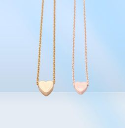 18K Gold Silver Plated Pendant necklace Flat bottom solid love necklace the gift to women3547812