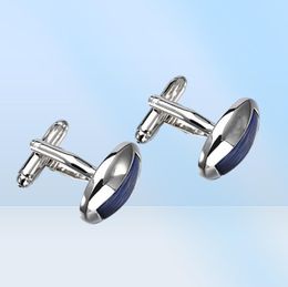 Mens French Shirt Jewellery Blue Car Links High Quality Enamel Cufflinks Gift To Guys Kids7868583