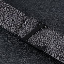 luxury Designer Belt Buckle Fashion Genuine Leather Women Belts For men Letter Double Big gold classical 9 colors with box