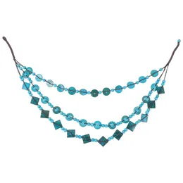 Pendant Necklaces Turquoise Beaded Necklace Jewellery Bamboo Girl Fashion For Women Trendy