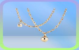 Fashion hardwear jewelry necklace designer luxury Horseshoe pendants series necklaces Rose Gold Platinum Chain diamond adult jewel6689417