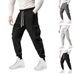 Men's Pants Padded Drawstring Sweatpants Jogging High Comfort Small Leg Casual Gift Boy Outdoor