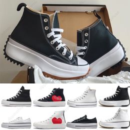 Designer de moda clássico sapatos de lona homens mulheres 1970s all star sneakers designer co marca PLAY amor alto baixo conversitys casais casuais amis tênis de corrida