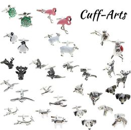 Cuffarts Cufflinks for Mens High Quality Cufflinks Animals Novelty Shirt7080636