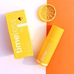 Tidlös serumhudvårdstid mindre 20% vitamin C 30 ml ansiktsvård serum q10 b5 essens ve