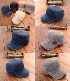 Ball Caps Coming Cadet Baseball Cap Mens Womens Classic Adjustable Army Plain Hat Whole15427567