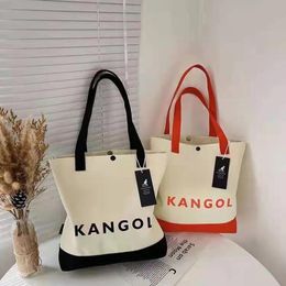 Bags Women's Shoulder Bag 2021 Summer New Style Korean Messenger Bag Handbag Kangaroo Letter Print Shoulder Bag