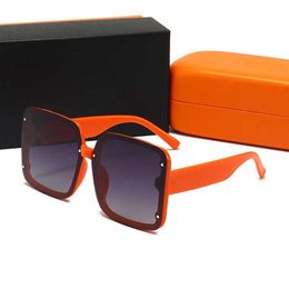 Fashion 2022 Men Sunglasses Design Sunshade glasses Leopard Head Composite Metal Rimless Optical Frame Classic Rectangle Square Go260P