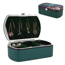 Cosmetic Bags Makeup Bag 2023 Travel Portable Jewellery Box Earrings Ring Storage Organiser