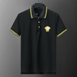 high quality Designers summer Mens Polos T Shirt pra fashion Casual polo man Jacket Short Sleeve Tshirts Sweatshirt shirt men sportswear #SA21