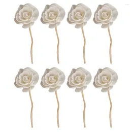 Decorative Flowers 8 Pcs Rattan Sola Flower Essential Oil Sticks Aroma Fragrance Vines Diffuser Be Difficult With Reed