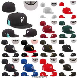 2023 Newest Designer Fitted hats Snapbacks ball hat Adjustable football Caps All Team Outdoor Sports Embroidery sun Closed Fisherman Beanies flex cap sizes 7-8