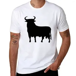 Men's Tank Tops Spanish Bull T-Shirt Hippie Clothes Man Sweat Shirt Summer T-shirts