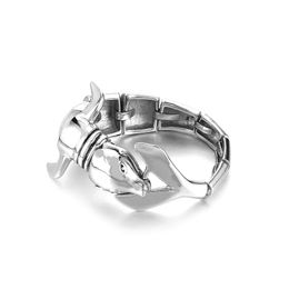 Stainless Steel Gothic Animal Hip Hop Rock Street Cute Dolphin Polished Jewellery Heavy 300g Silver