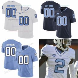 Customise College Drake Maye North Carolina Football NCAA Jersey Mens Women Youth All Stitched Omarion Hampton British Brooks Andre Greene Jr. Kaimon Rucker